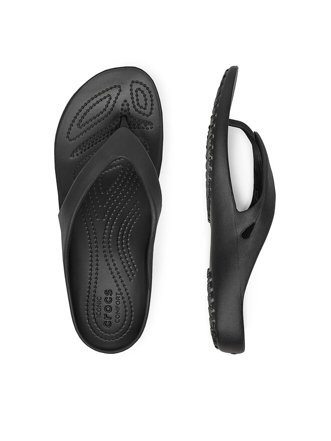 Crocs Σαγιονάρες Crocs KADEE II FLIP W 202492-001 Μαύρο
