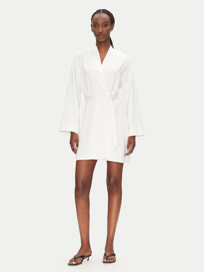 Hunkemöller Hunkemöller Bademantel Bridal 302071 Weiß