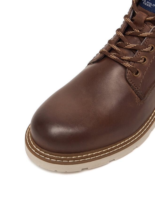 U.S. Polo Assn. Schnürschuhe U.S. Polo Assn. EO-PATRIZ001M/EL1 Braun