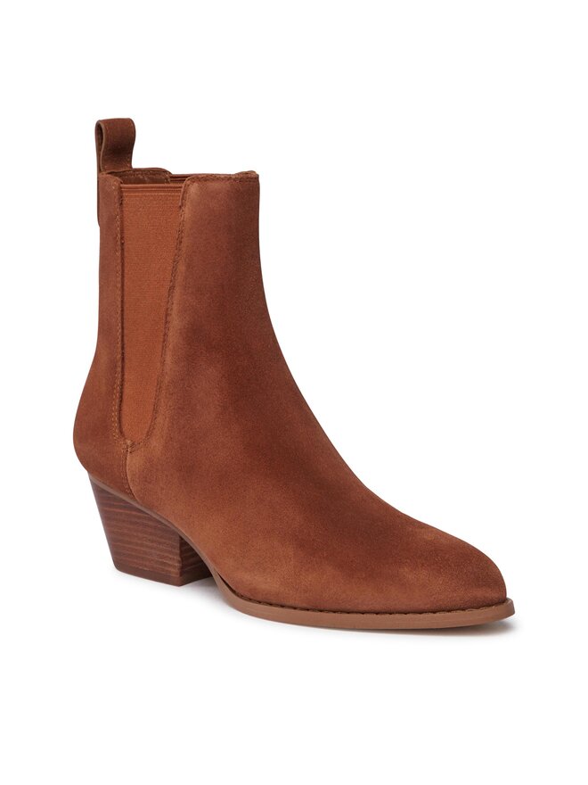MICHAEL Michael Kors Челсі MICHAEL Michael Kors Kinlee Bootie 40F3KNME5S Коричневий