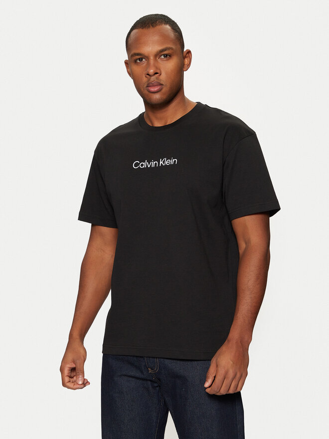 Calvin Klein Calvin Klein Футболка Hero K10K111346 Чорний Regular Fit