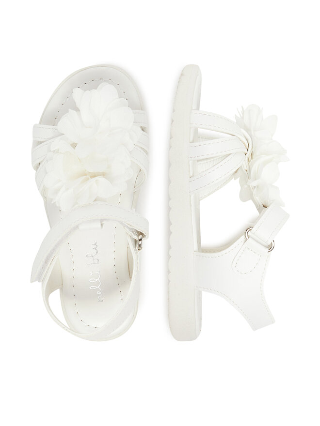 Nelli Blu Sandali Nelli Blu CS6265-01 Bela