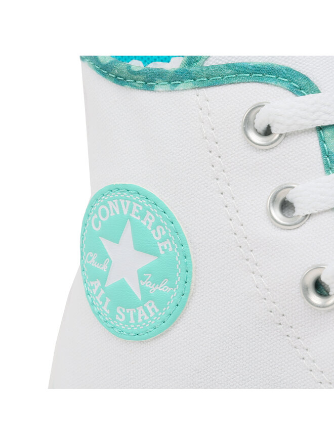 Sneakers aus Stoff Converse Chuck Taylor All Star A03413C WeiB eschuhe