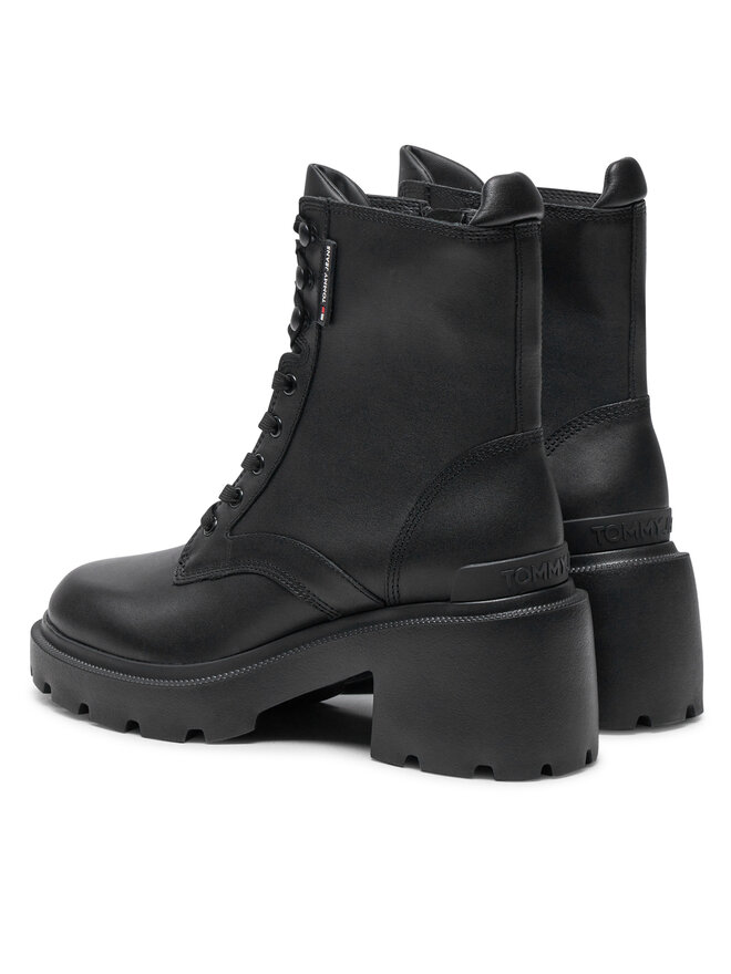 Tommy Jeans Schnürstiefeletten Tommy Jeans EN0EN02640 Schwarz