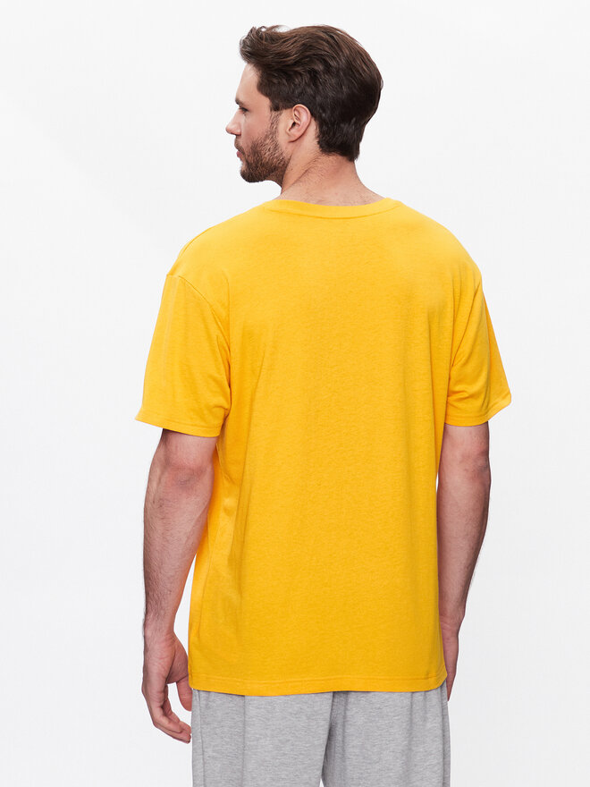 New Balance New Balance Marškinėliai Sport Seasonal Graphic MT31904 Geltona Relaxed Fit