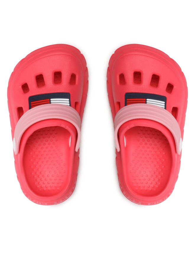 Tommy Hilfiger Natikače Tommy Hilfiger Flag Comfy Sandal T1A2-32780-0083 M Ružičasta