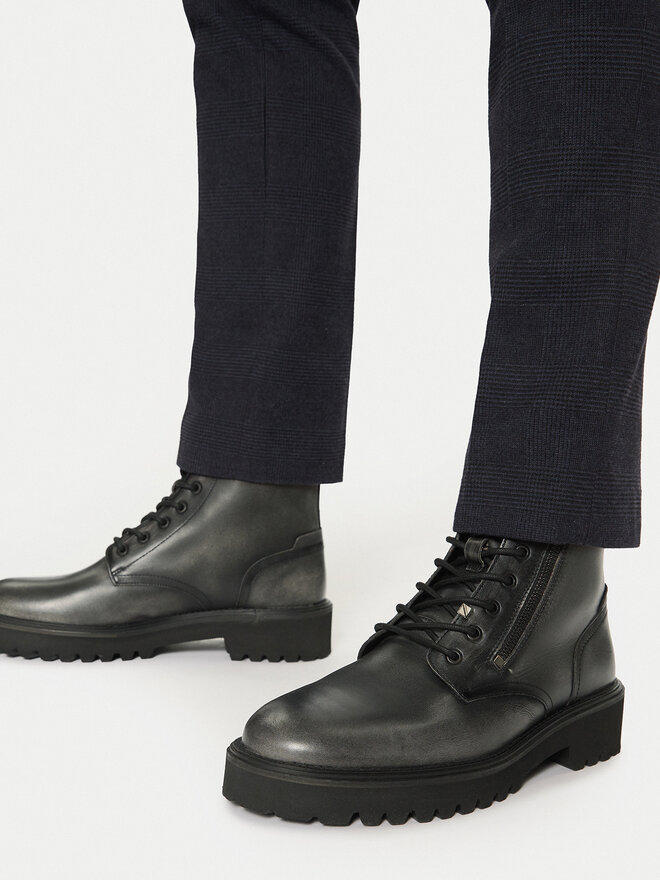 Pepe Jeans Ορειβατικά παπούτσια Pepe Jeans Durham Rub PMS50253 Μαύρο