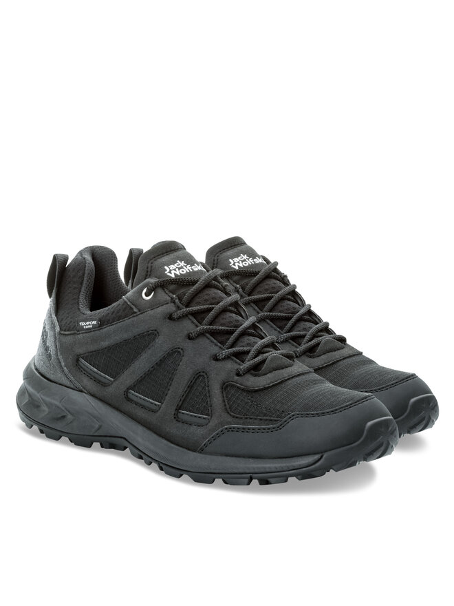 Jack Wolfskin Trekkingi Jack Wolfskin Woodland 2 Texapore Low W 4051341 Czarny