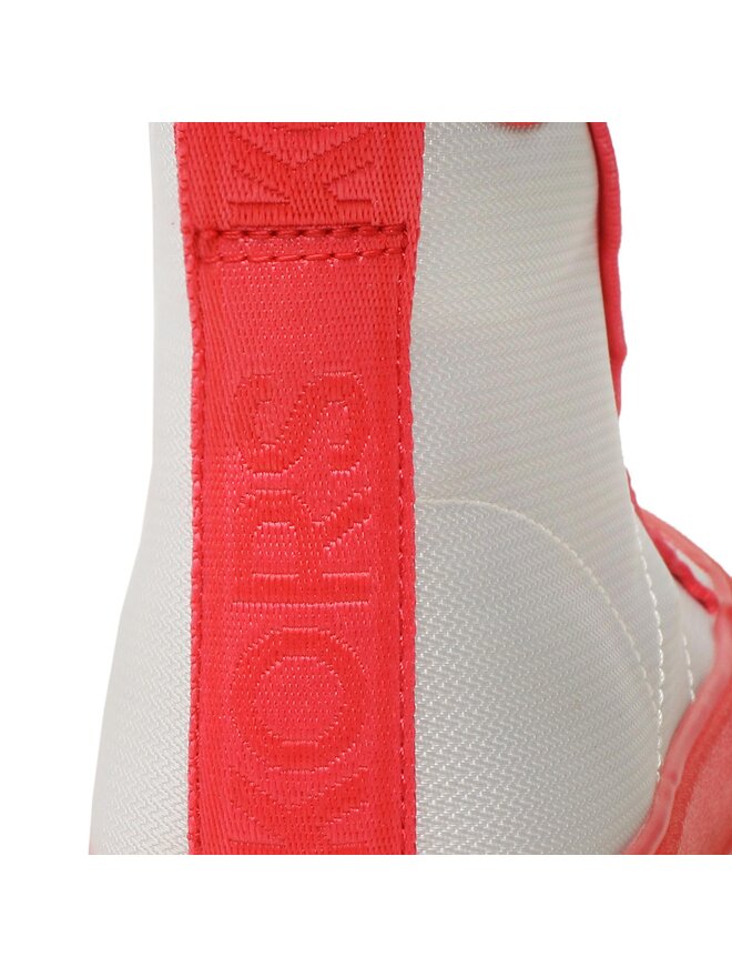 MICHAEL Michael Kors Кецове MICHAEL Michael Kors Evy High Top 43S3EYFE5D Бял
