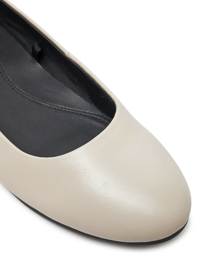 Calvin Klein Μπαλαρίνες Calvin Klein Round Ballerina HW0HW00618 Γκρι