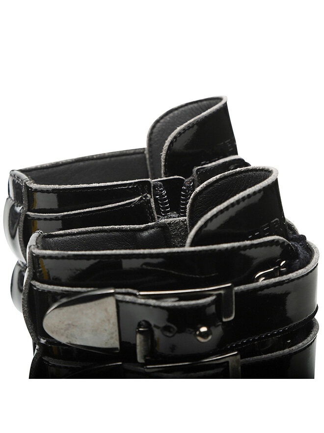 Altercore Bokacsizma Altercore Chloe II Vegan Fekete