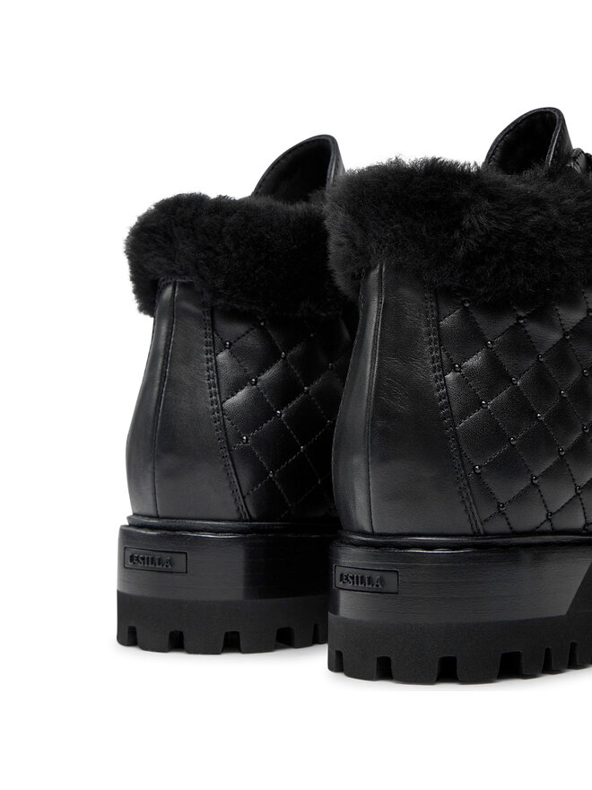 Le Silla Botas Le Silla St.Moritz Chiffon 7512M040M1PPCHI377 Negro