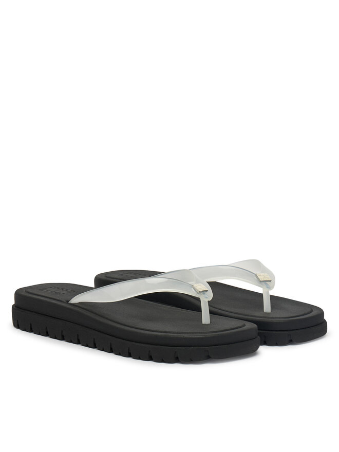 Tommy Jeans Zehentrenner Tommy Jeans Tjw Cleated Jelly Summer Sandal EN0EN02954 Weiß