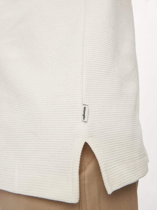 Wrangler Wrangler Pólóing Rugby 112350413 Ekru Relaxed Fit
