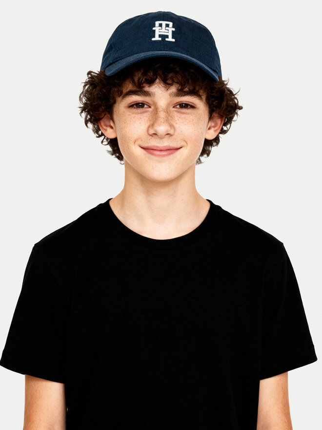 Tommy Hilfiger Cap Tommy Hilfiger Summer Prep AU0AU01954 Dunkelblau