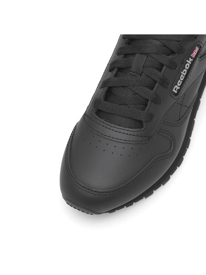 Снікерcи Reebok Classic Leather 100008497 Чорний | evzuttya.com.ua