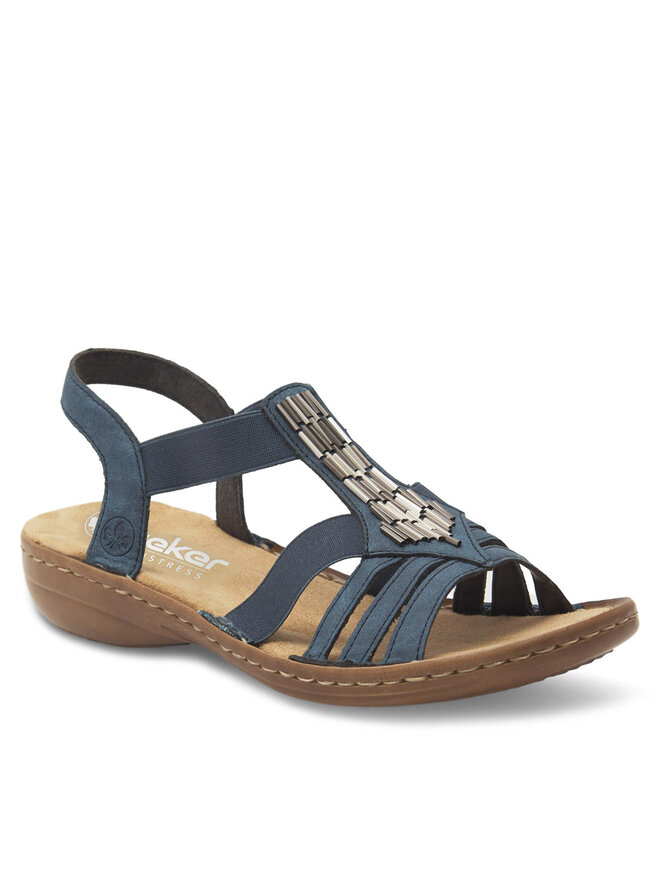 Rieker Sandale Rieker 60800-14 Bleumarin