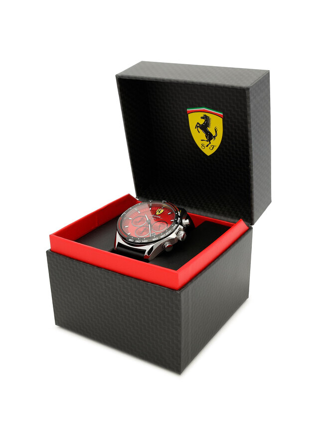 Scuderia Ferrari Uhr Scuderia Ferrari Pilota Evo 0830713 Schwarz