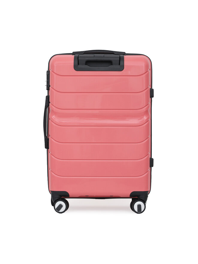 Semi Line Mittlerer Koffer Semi Line T5615-2 Rosa