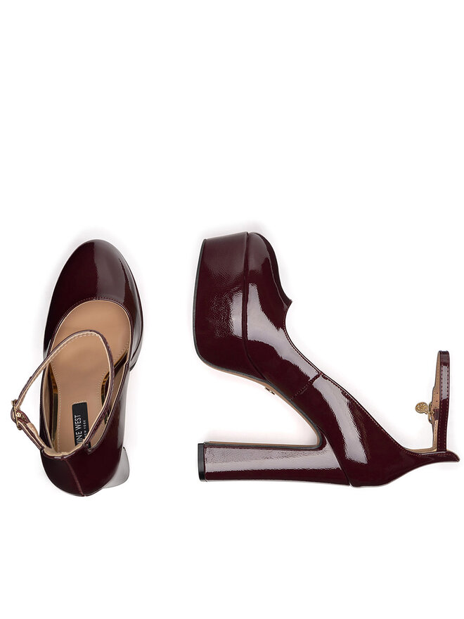 Nine West Salonarji Nine West WFA3040-1 Bordo rdeča