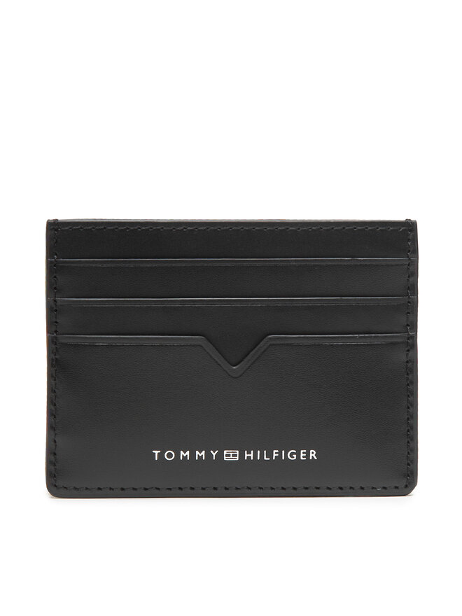 Tommy Hilfiger Kreditkartenetui Tommy Hilfiger Th Modern Leather Cc Holder AM0AM10616 Schwarz
