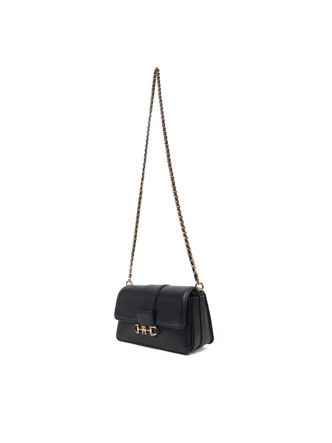 Tommy Hilfiger Rankinė Tommy Hilfiger Heritage Leather Crossover AW0AW17212 Juoda
