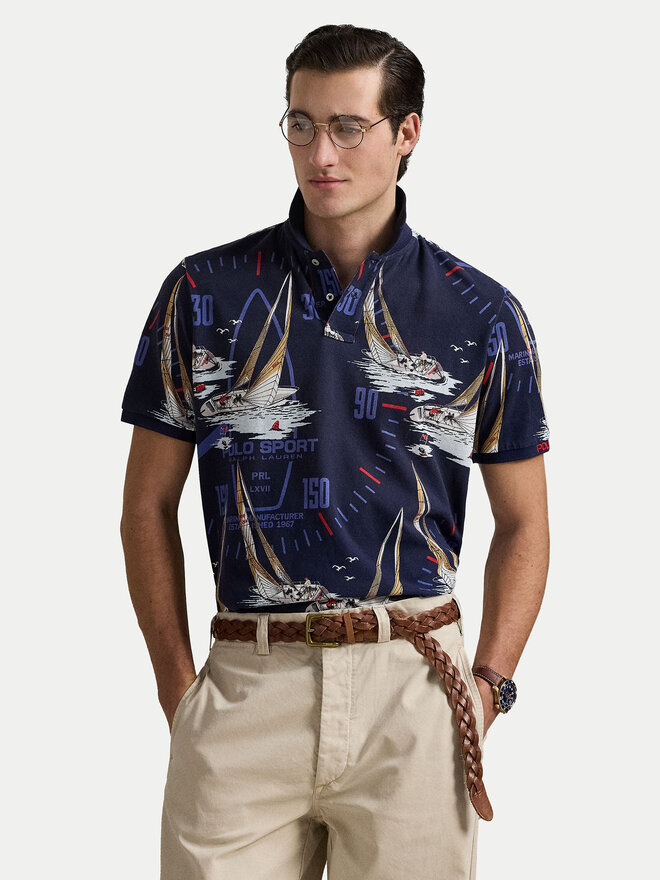Polo Ralph Lauren Polo Ralph Lauren Poloshirt 710971785001 Dunkelblau Classic Fit