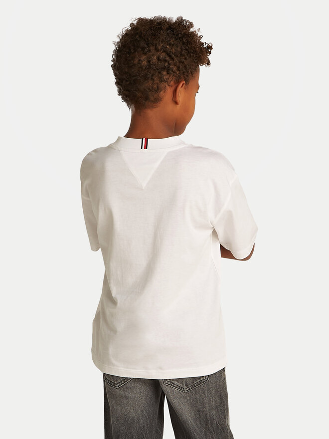 Tommy Hilfiger Tommy Hilfiger T-Shirt Essential Archive KB0KB09646 D Λευκό Regular Fit