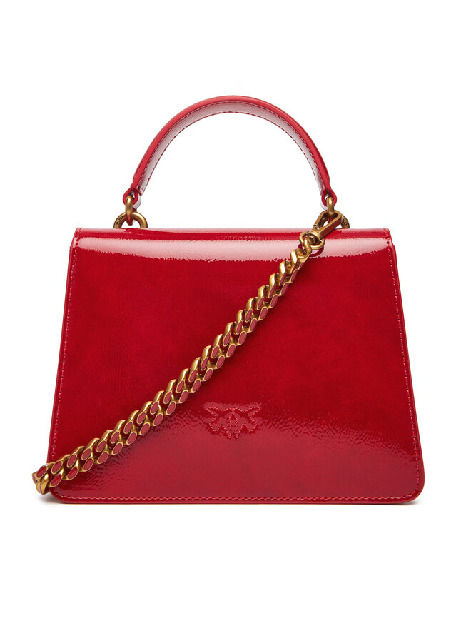 PINKO Táska PINKO Love One Top Handle Mini Light PE 25 PLTT 100071 A1UV Piros