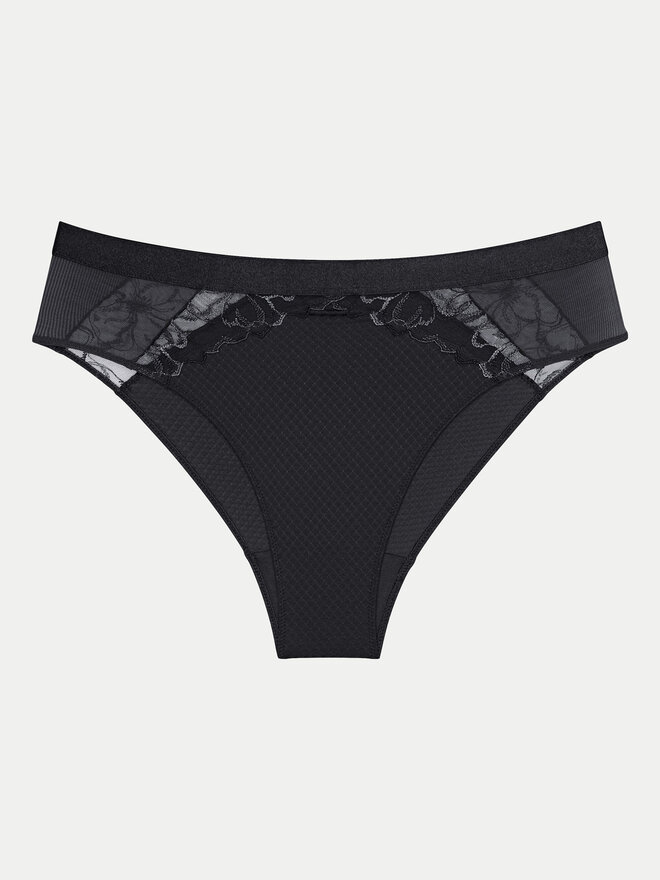 Triumph Triumph Klasične spodnje hlačke Wild Azalea 10219865 Črna