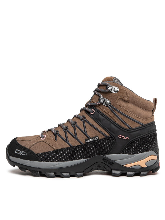 CMP Туристически CMP Rigel Mid Wmn Trekking Shoe Wp 3Q12946 Кафяв