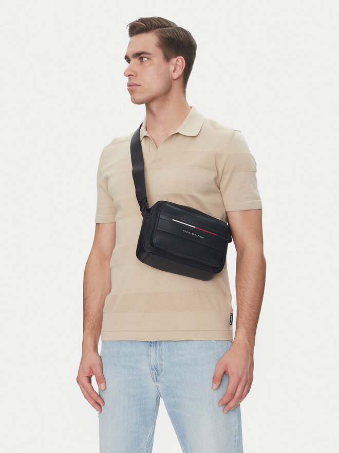 Tommy Hilfiger Τσαντάκι Tommy Hilfiger AM0AM13199 Μαύρο