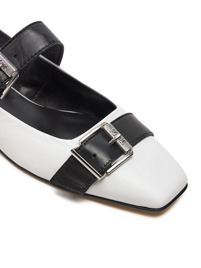 KARL LAGERFELD Сандали KARL LAGERFELD Konnie KL40186 Бял