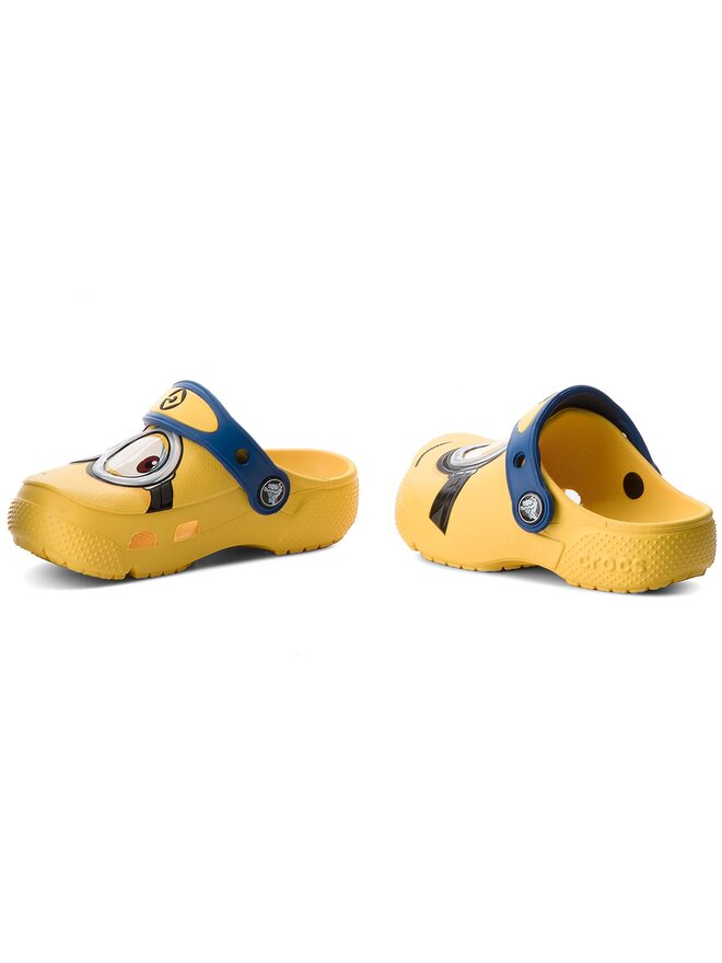 Crocs Klapki Crocs Crocsfunlab Minions Clog 204113 Żółty