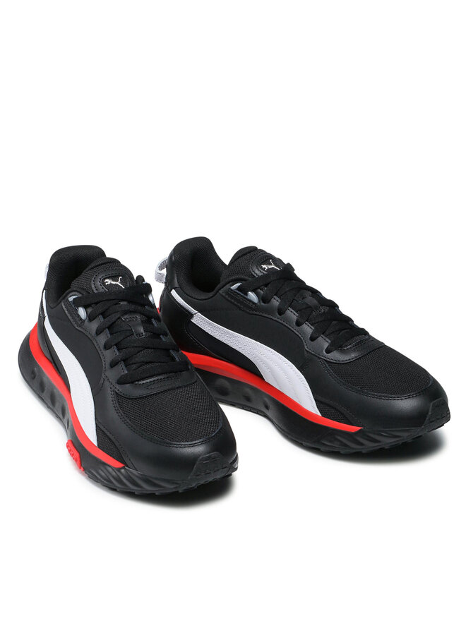 Puma Снікерcи Puma Wild Rider Route 381597 01 Чорний