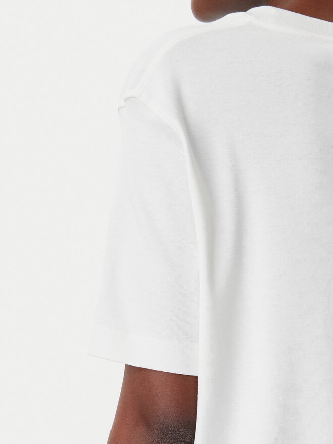 Tommy Hilfiger Tommy Hilfiger Camiseta Modern Cody WW0WW46158 Écru Relaxed Fit