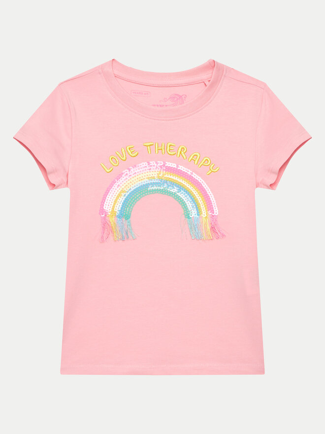 OVS OVS T-shirt 1984405 Ružičasta Regular Fit
