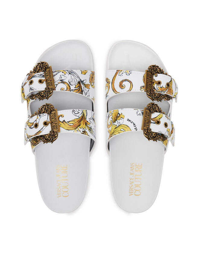 Versace Jeans Couture Chanclas Versace Jeans Couture 78VA3SM1 ZS366 G03 Blanco
