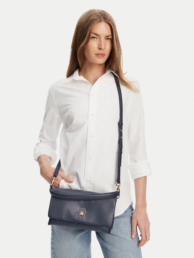 Tommy Hilfiger Táska Tommy Hilfiger Th Modern Conv Crossover AW0AW17465 Sötétkék