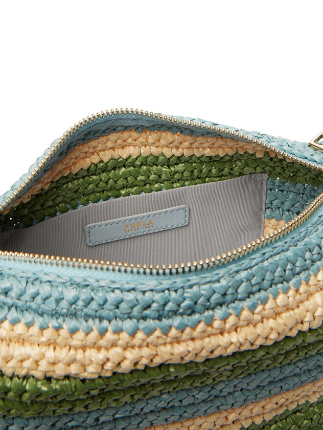 Furla Handtasche Furla Tonie Mini WE00899 BX4447 CN 4500S Hellblau