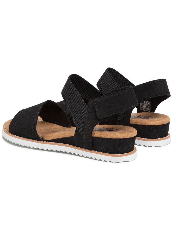 Skechers Sandale Skechers Desert Kiss 31440/BLK Negru
