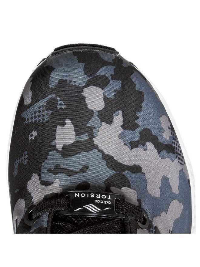 Buty adidas Zx Flux J S76284 Cblack/Cblack/Ftwwht | eobuwie
