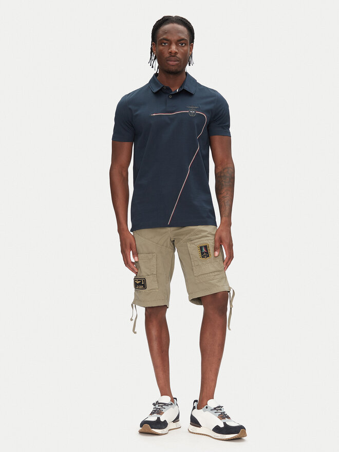 Aeronautica Militare Aeronautica Militare Поло 251PO1862J682 Cиній Regular Fit