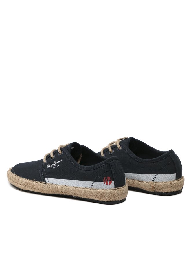 Pepe Jeans Espadryle Pepe Jeans Tourist Lace Boys PBS10096 Granatowy