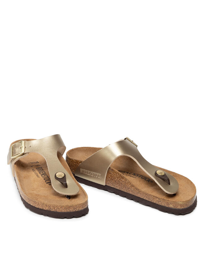 Birkenstock Žabky Birkenstock Gizeh Bs 1016109 Zlatá