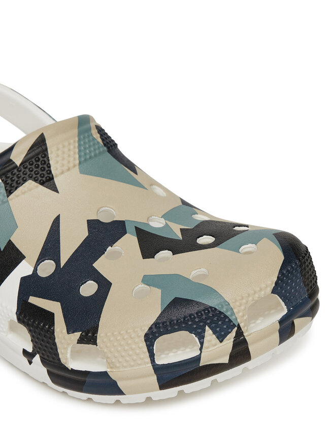 Crocs Natikači Crocs Geo Camo Clog 211009 Pisana