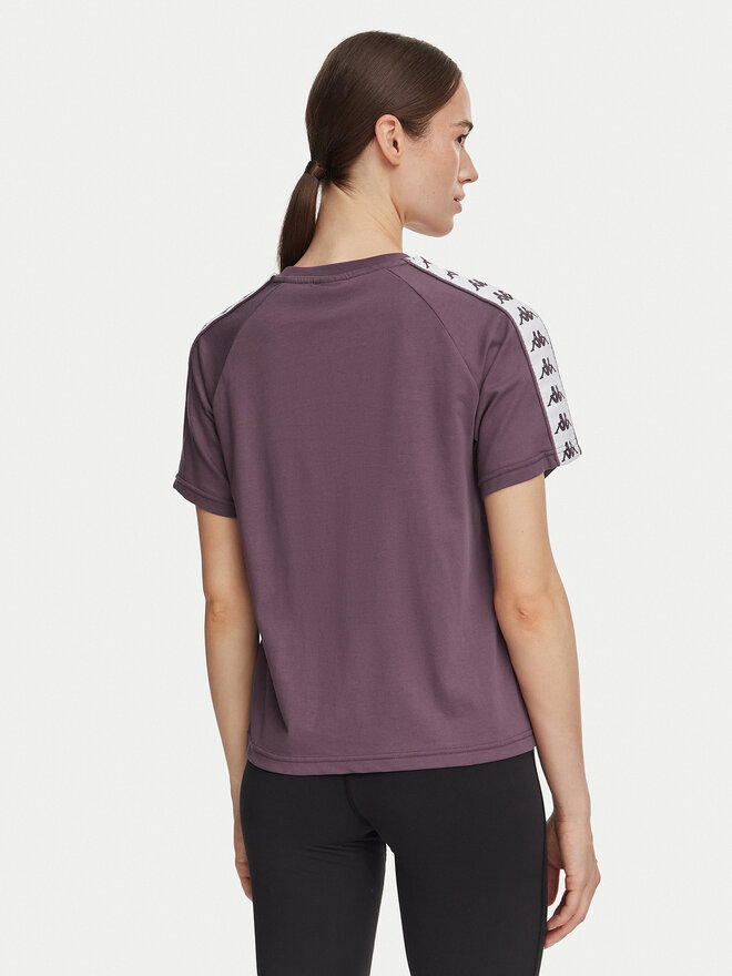 Kappa Kappa T-Shirt 371U6WW Violett Regular Fit