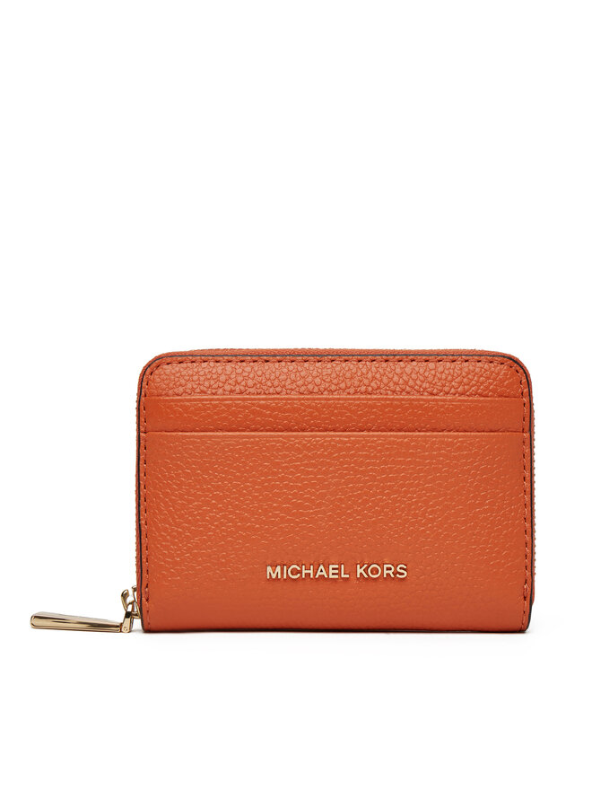 MICHAEL Michael Kors Malá dámská peněženka MICHAEL Michael Kors 32T4GJ6Z5L Oranžová