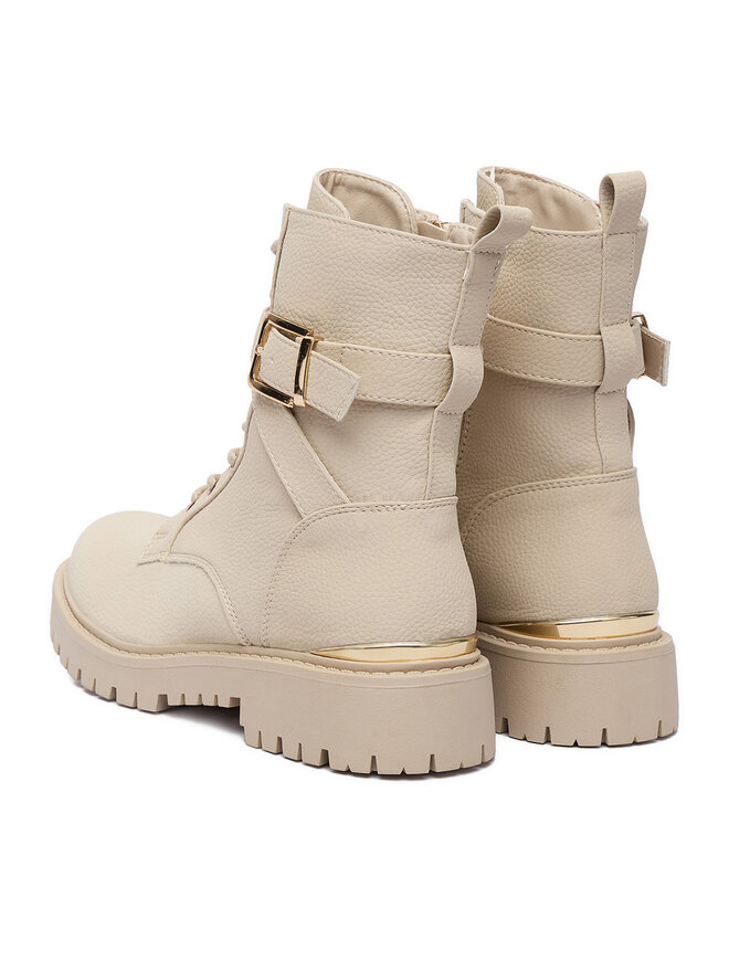 DeeZee Botines planos DeeZee 58022-1A Beis