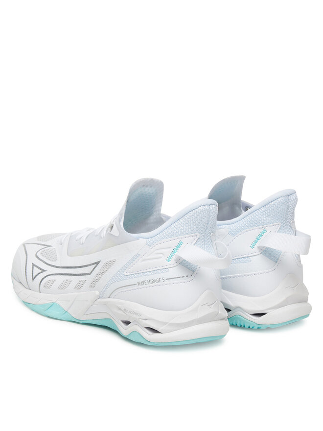 Mizuno Batai uždaroms aikštelėms Mizuno Wave Mirage 5 X1GB2350 Balta